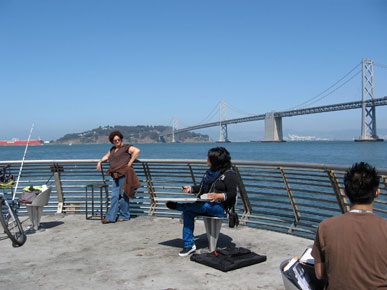 end of pier view
