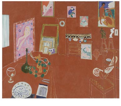 red studio matisse