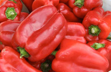 red peppers